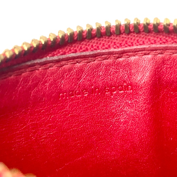 EUC LOUIS VUITTON ATELIER Red Epi Leather Pochette Clés Key Pouch - Picture 4 of 8